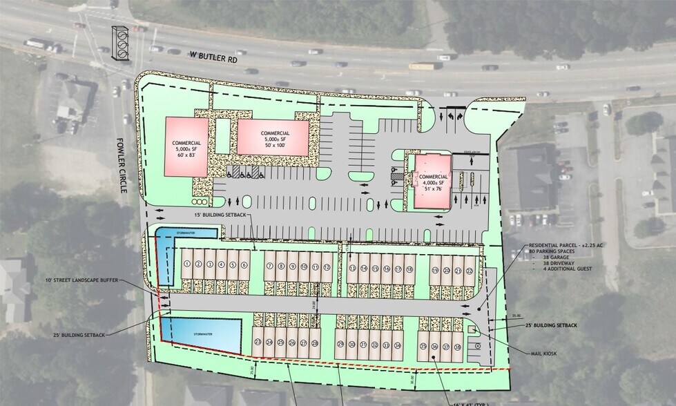 More Photos Of 699 W Butler Road, Greenville Freestanding For Lease