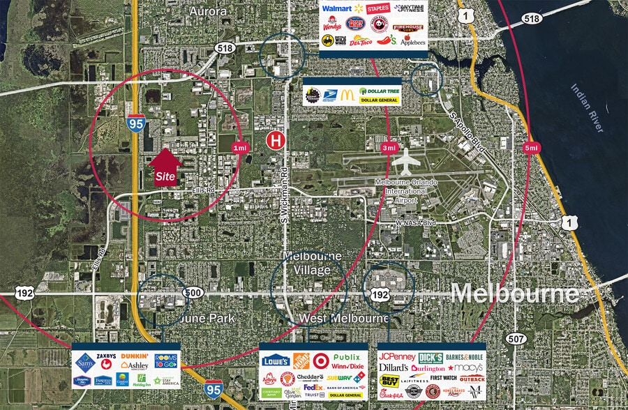 More Photos Of 4320-4350 Dow Rd, Melbourne General Retail For Sale