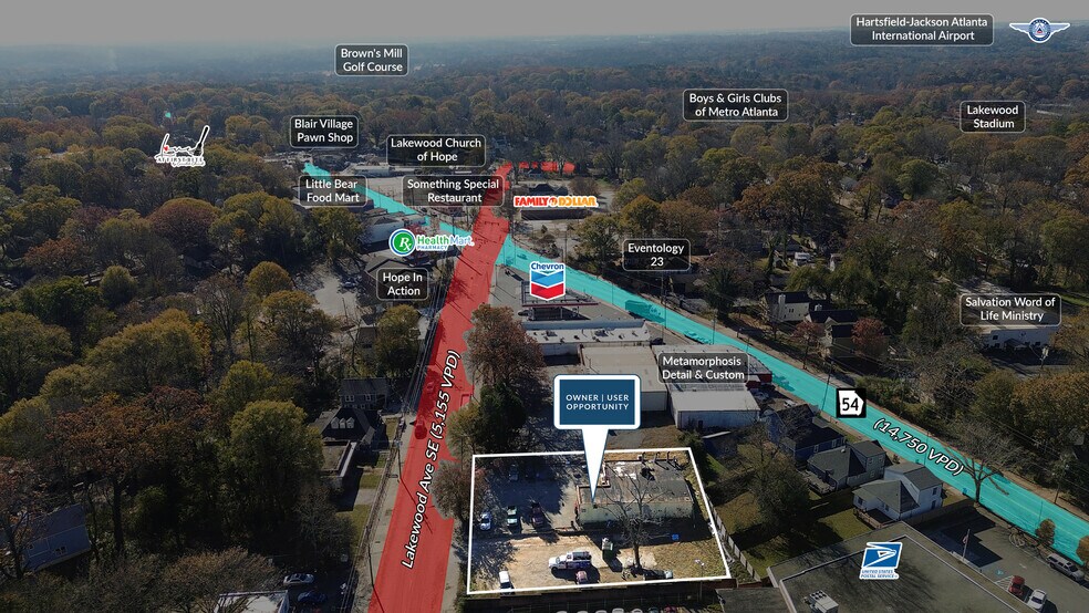 More Photos Of 1657 & 1651 Lakewood Avenue SE, Atlanta Storefront For Sale