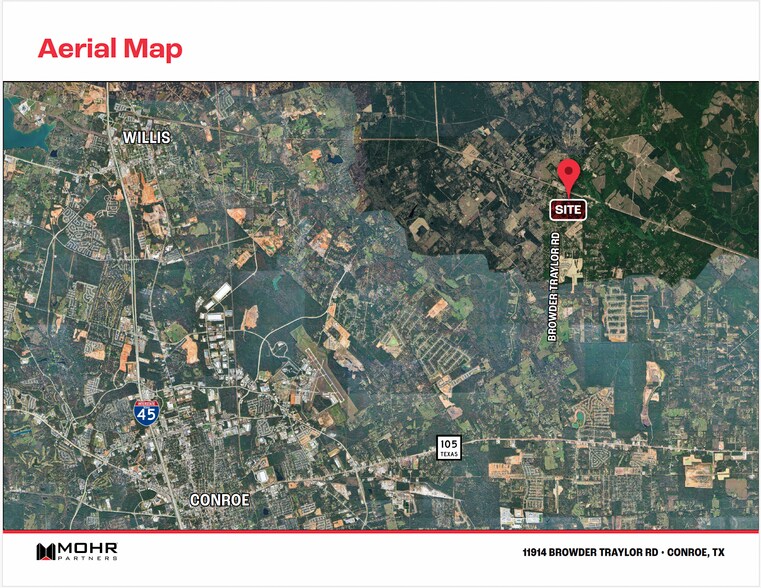 More Photos Of 11914 Browder Traylor Road, Conroe Land For Sale