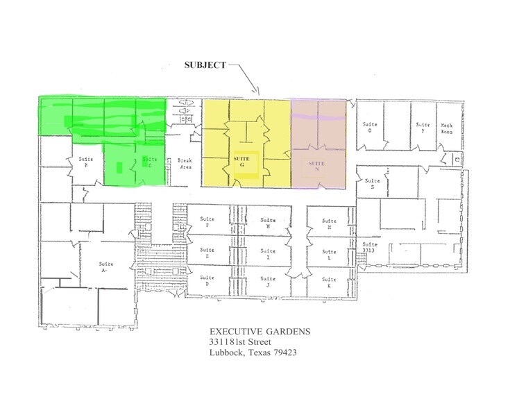 More Photos Of 3311-3313 81st St, Lubbock Medical For Lease
