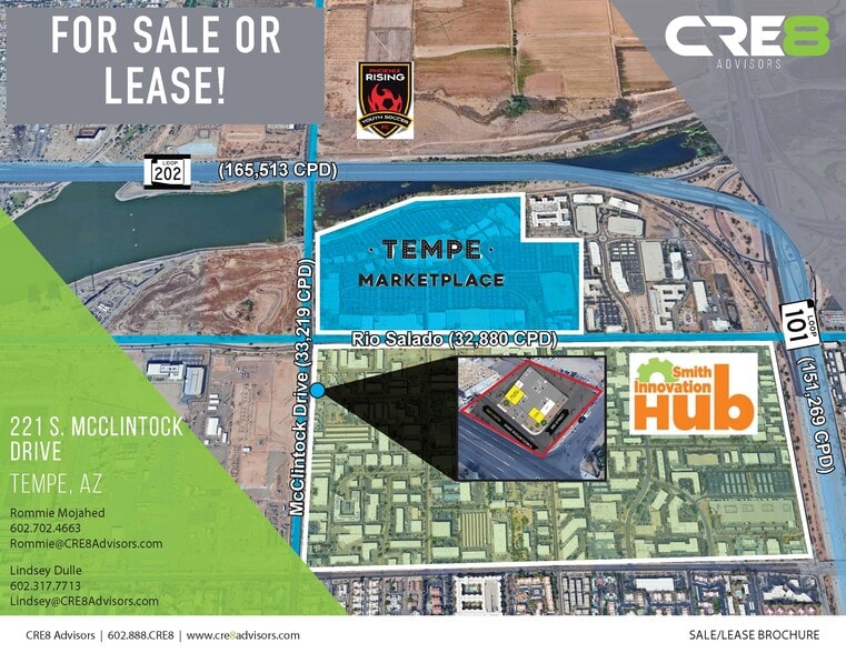 Primary Photo Of 221 S McClintock Dr, Tempe Warehouse For Sale