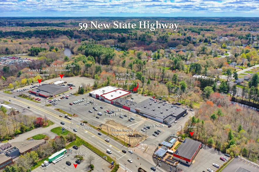 More Photos Of 59 New State Hwy, Raynham Storefront For Lease