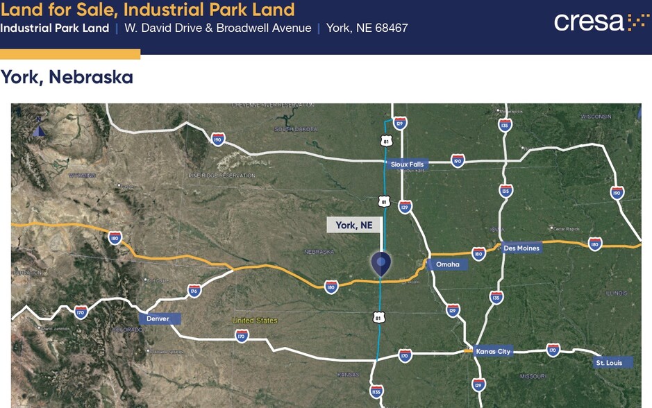 More Photos Of US Route 81, York Land For Sale