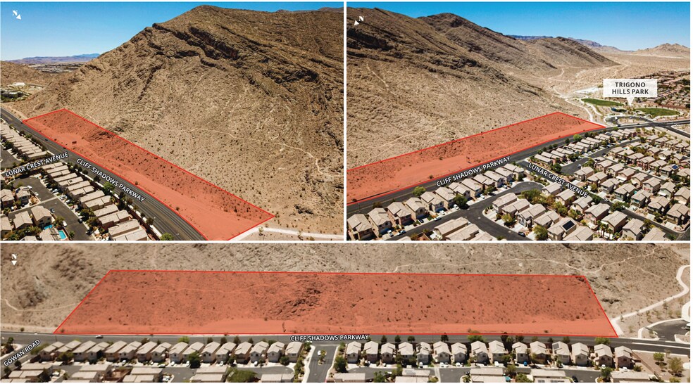 More Photos Of Cliff Shadows @ Gowan, Las Vegas Land For Sale
