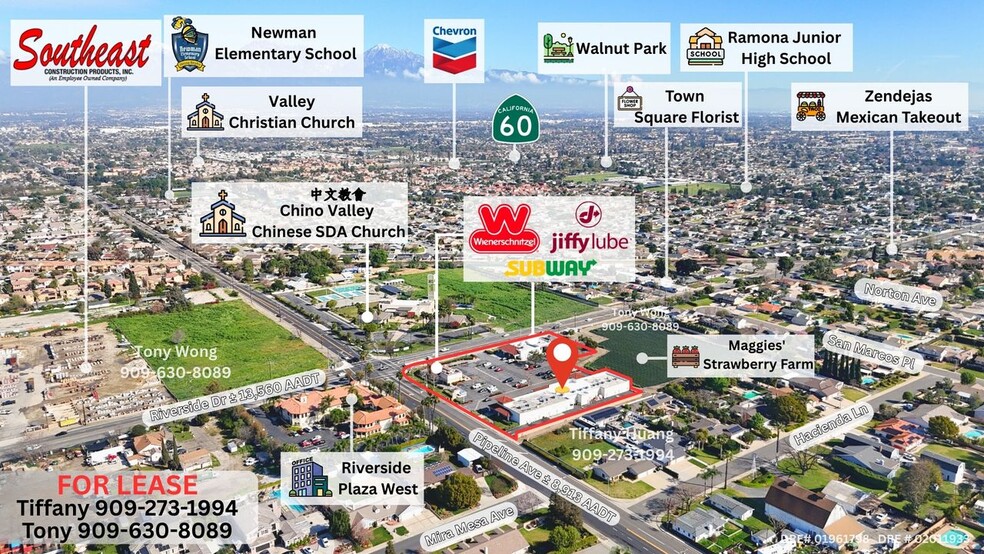 More Photos Of 4117-4141 Riverside Dr, Chino Storefront Retail Office For Lease