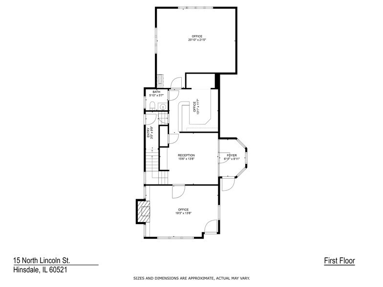 More Photos Of 15 N Lincoln St, Hinsdale Office For Sale