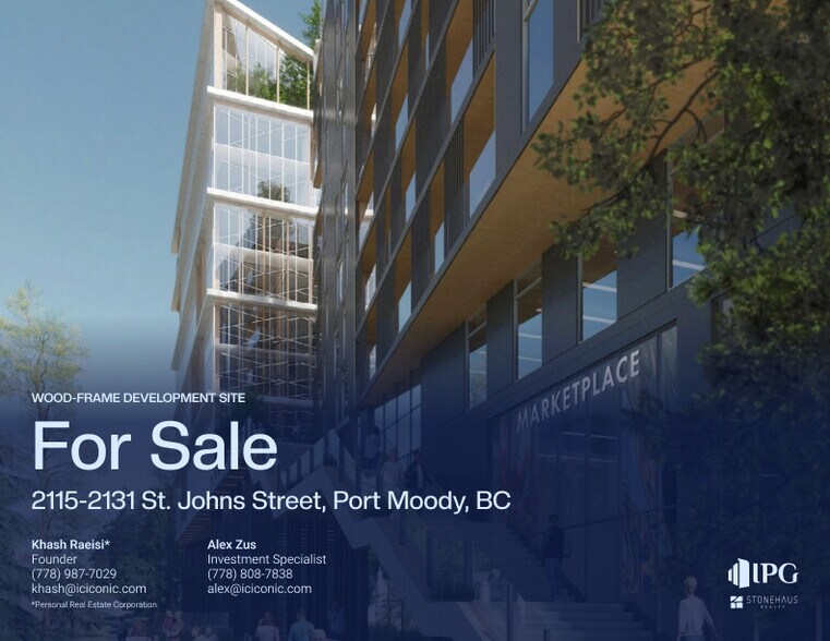Primary Photo Of 2115-2131 St. Johns St, Port Moody Land For Sale