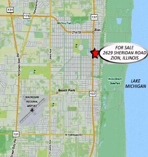 More Photos Of 2629 Sheridan Rd, Zion Office For Sale