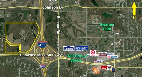 Primary Photo Of NWC I-435 & Shawnee Mission Pky, Shawnee Land For Sale