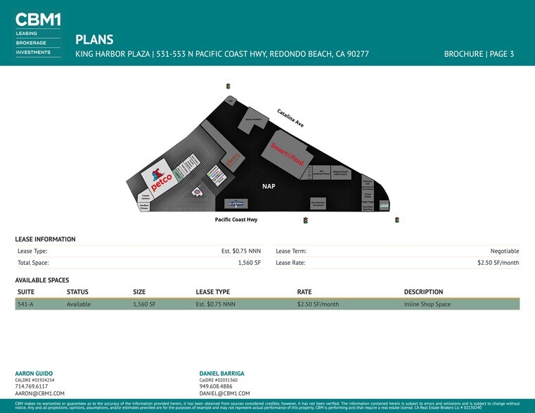 More Photos Of 541-553 N Pacific Coast Hwy, Redondo Beach Unknown For Sale