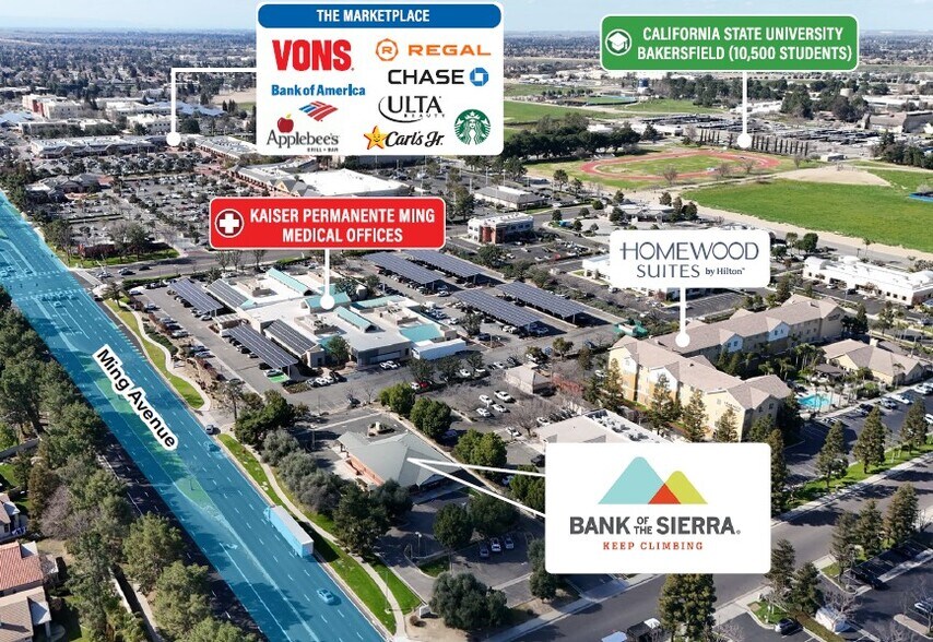 More Photos Of 8500 Ming Ave, Bakersfield Bank For Sale