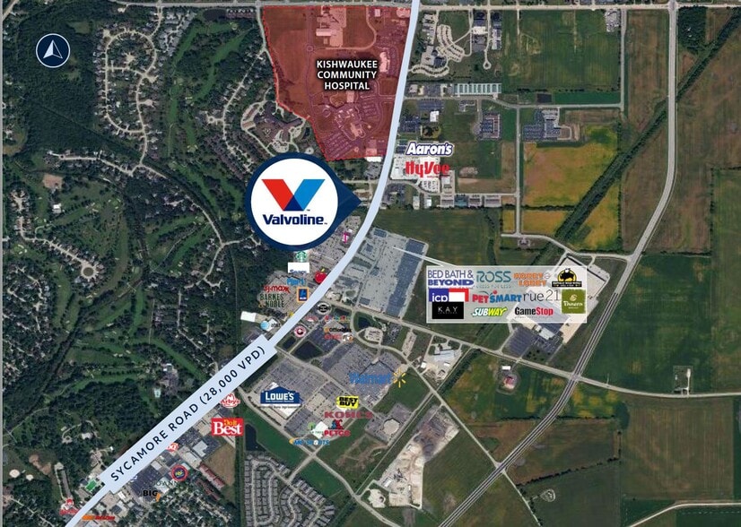 More Photos Of 2615 Sycamore Rd, Dekalb Freestanding For Sale