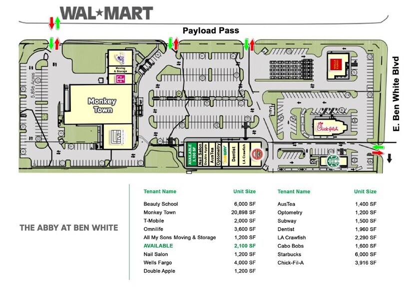 More Photos Of 500 E Ben White Blvd, Austin Unknown For Lease