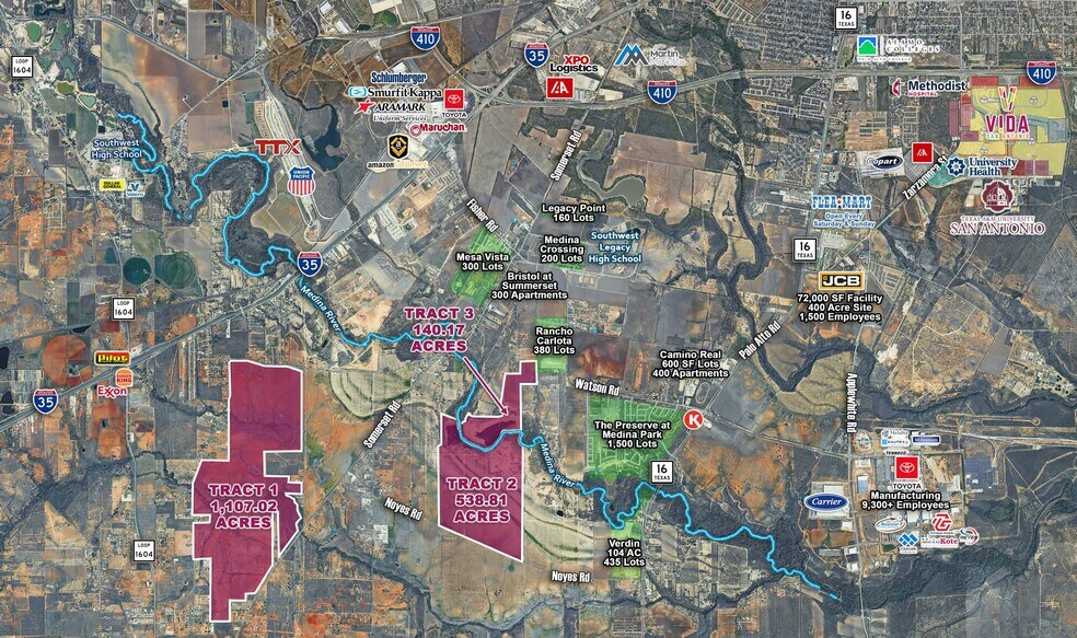 More Photos Of Somerset Rd & Noyes Rd, Von Ormy Land For Sale