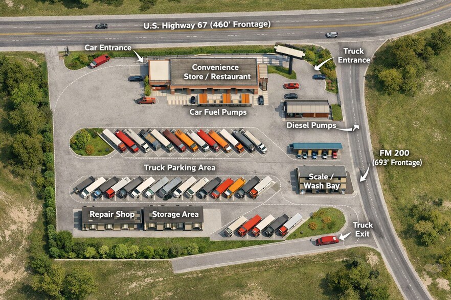 More Photos Of 2046 FM 200, Rainbow Land For Sale