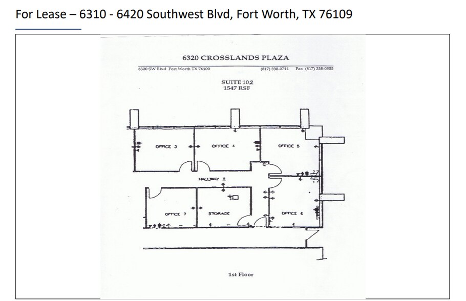 More Photos Of 6320 Southwest Blvd, Fort Worth Unknown For Lease