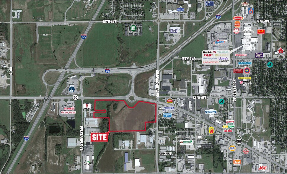 More Photos Of US Highway 50 & Graphic Arts Rd, Emporia Land For Sale