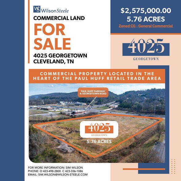 Primary Photo Of 4025 Georgetown Rd NW, Cleveland Land For Sale