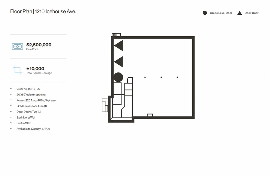 More Photos Of 1210 Icehouse Ave, Sparks Warehouse For Sale