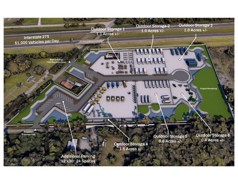 More Photos Of 7800 Bayshore Rd, Palmetto Land For Lease