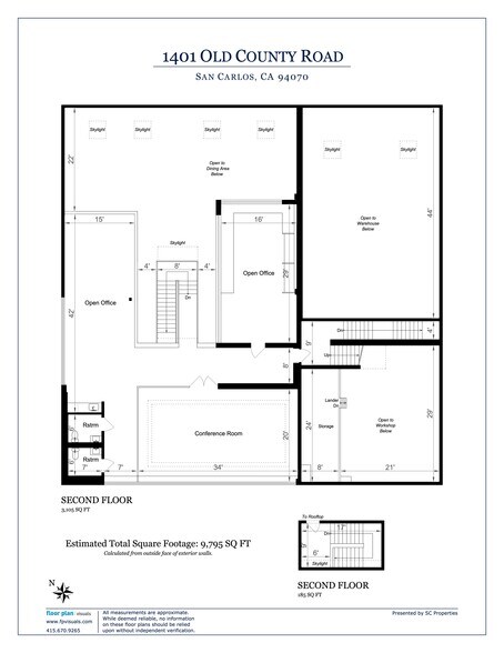 More Photos Of 1401 Old County Rd, San Carlos Manufacturing For Sale