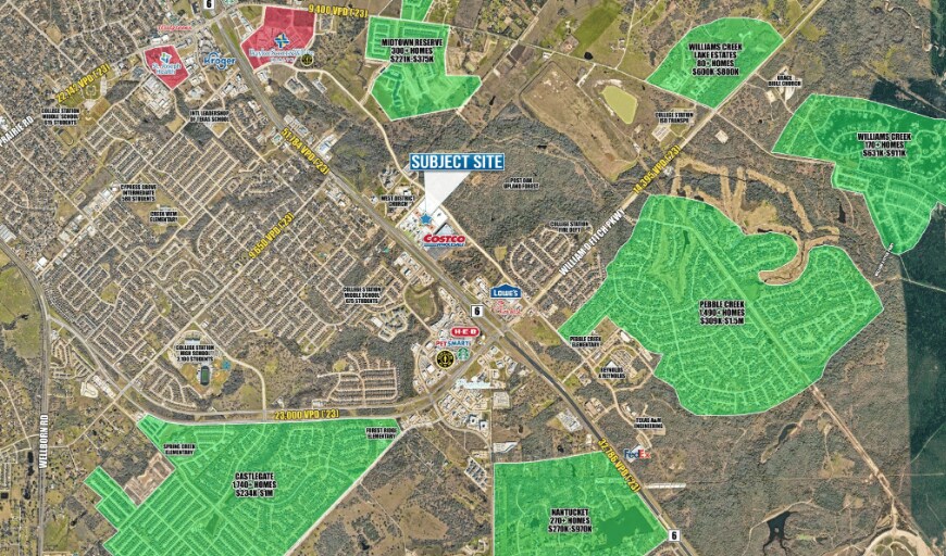 Primary Photo Of NEC SH-6 & Corporate Pkwy, College Station Land For Lease