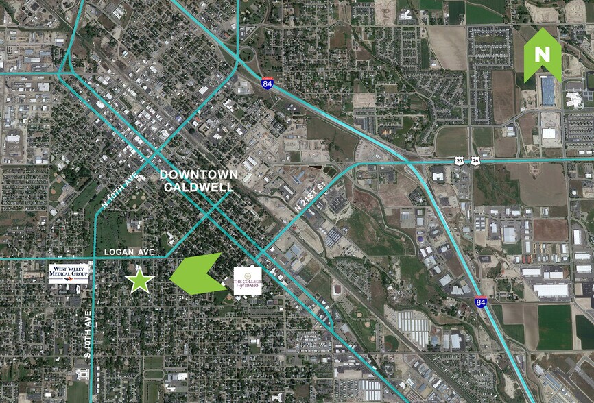 More Photos Of TBD Oregon Ave, Caldwell Land For Sale