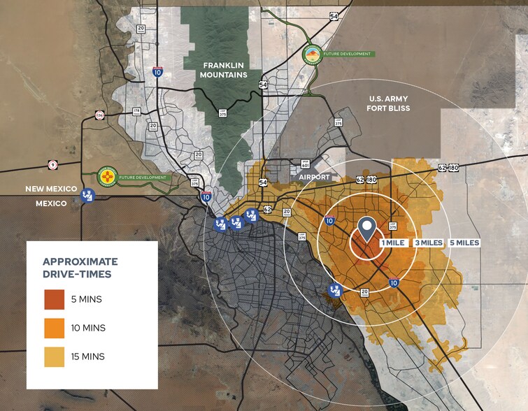 More Photos Of 1345 N Zaragoza Rd, El Paso Unknown For Lease
