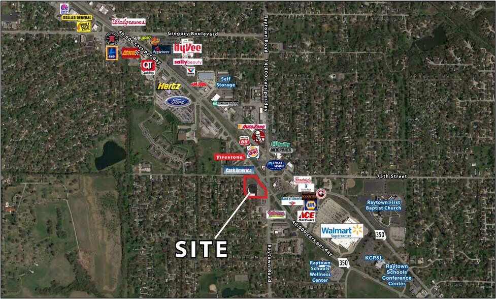 More Photos Of 7506 Raytown Rd, Kansas City Storefront For Lease