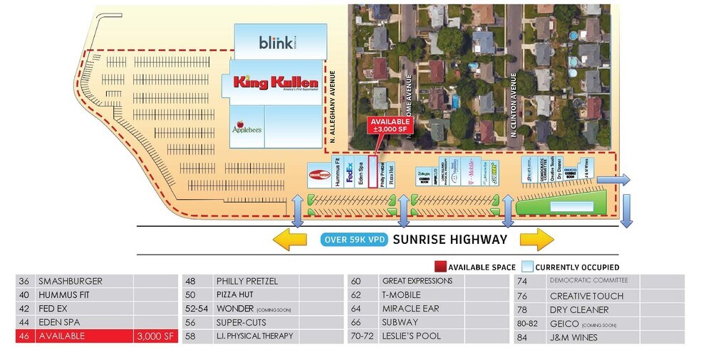 More Photos Of 36-84 E Sunrise Hwy, Lindenhurst Storefront Retail Office For Lease