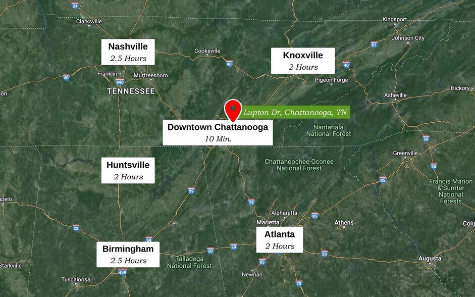 More Photos Of 6 Lupton Drive, Chattanooga Land For Sale