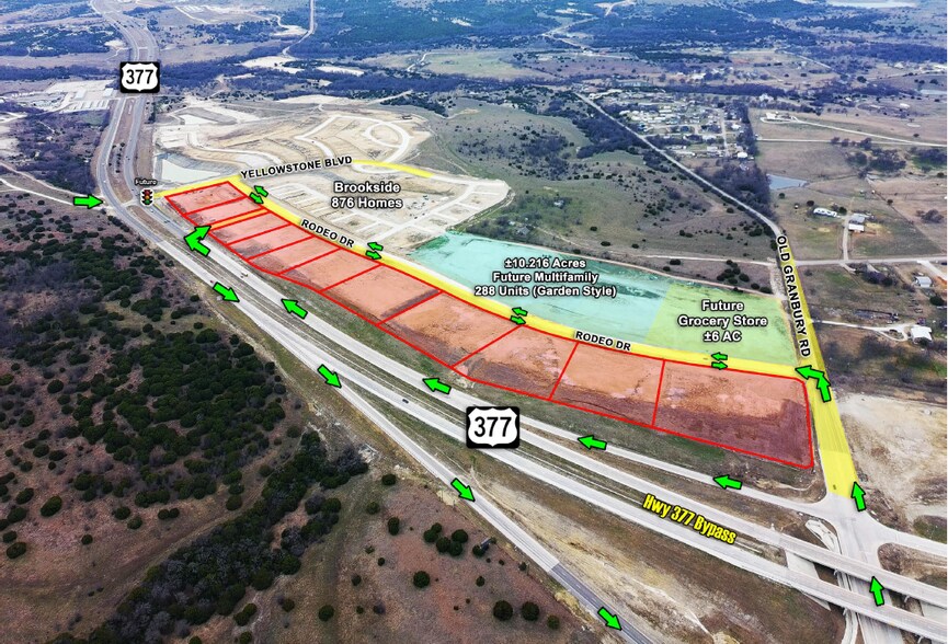 More Photos Of 8555 Old Granbury rd, Cresson Land For Sale