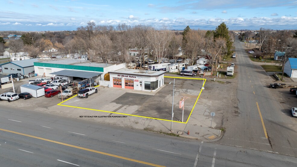 Primary Photo Of 300 W Main St, Jerome Auto Repair For Sale