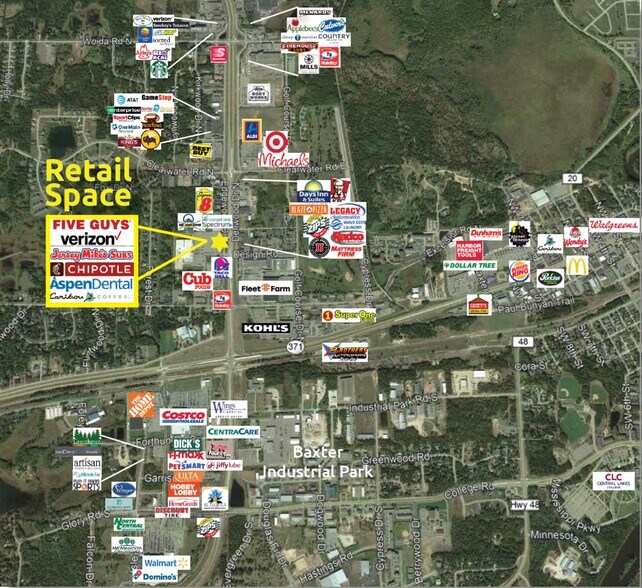 More Photos Of 14203 Edgewood Dr, Baxter Fast Food For Lease