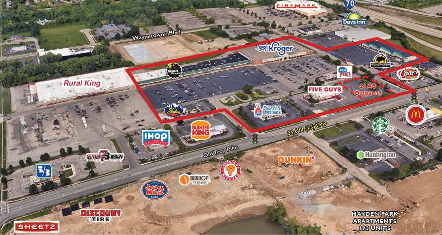 Primary Photo Of 7791-7825 Waynetowne Blvd, Dayton Unknown For Lease