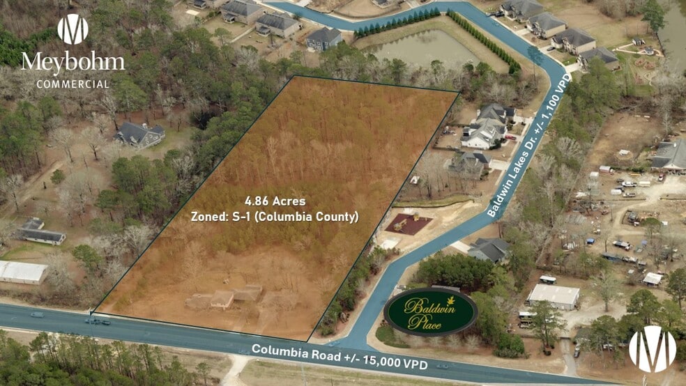 Primary Photo Of 4830 Columbia Rd, Grovetown Land For Sale