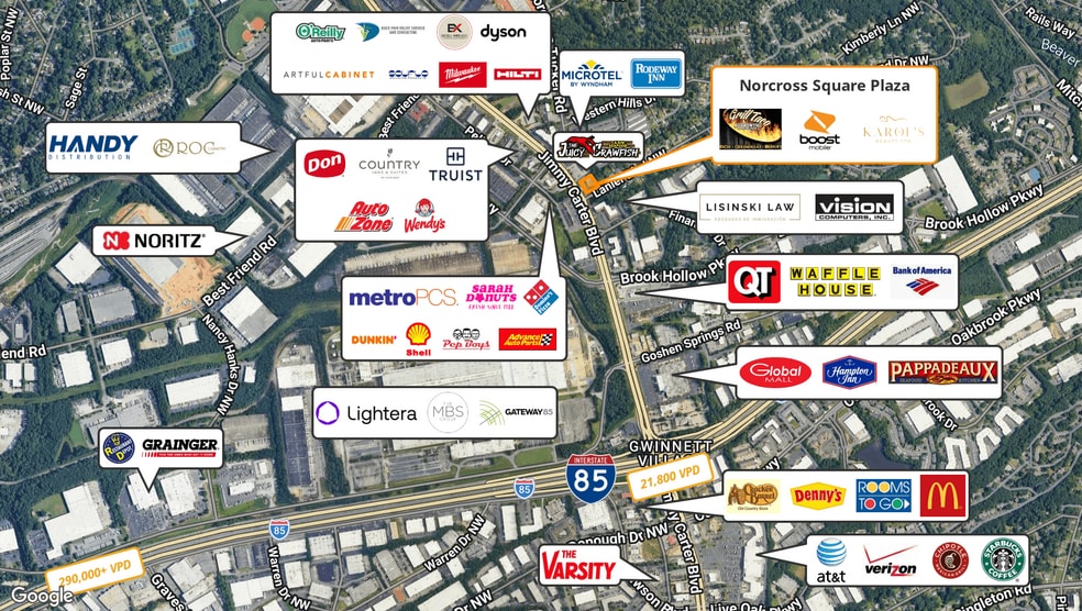 More Photos Of 5895 Jimmy Carter Blvd, Norcross Storefront For Sale