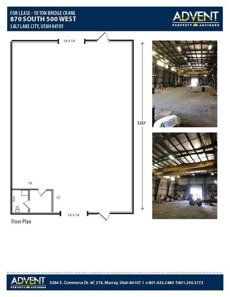 More Photos Of 870 S 500 W, Salt Lake City Industrial For Lease
