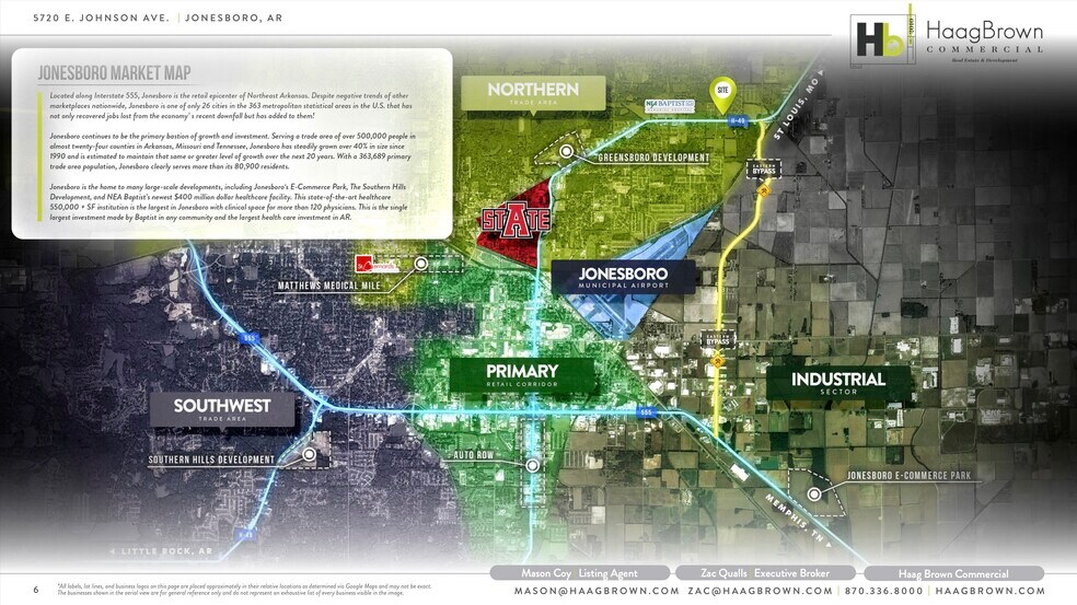 More Photos Of 5716-5720 E Johnson Ave, Jonesboro Land For Sale