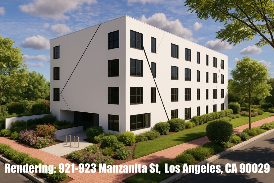 Primary Photo Of 921 Manzanita St, Los Angeles Land For Sale
