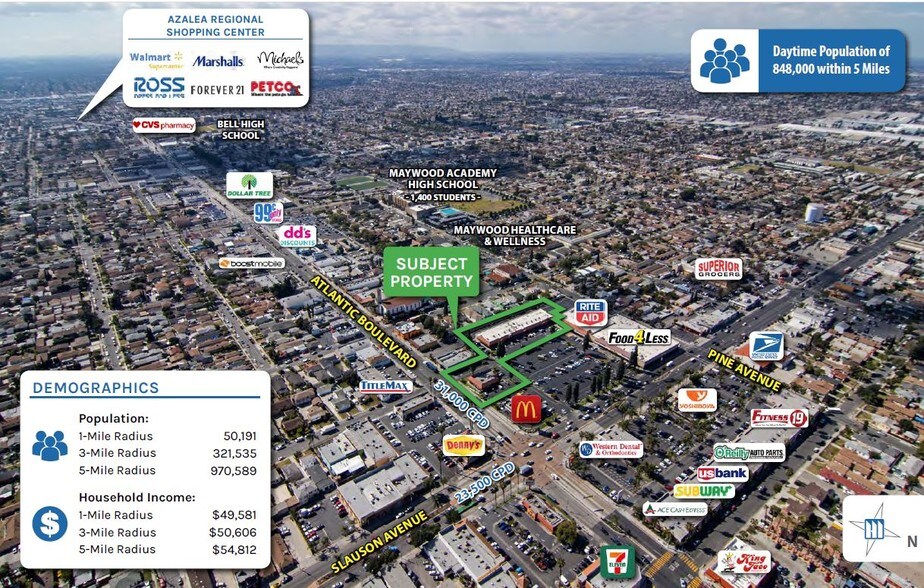 More Photos Of Atlantic Blvd @ Atlantic Blvd. & Slauson Ave., Bell Unknown For Lease