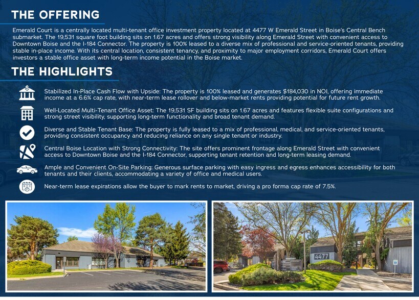 More Photos Of 4477 W Emerald St, Boise Office For Sale