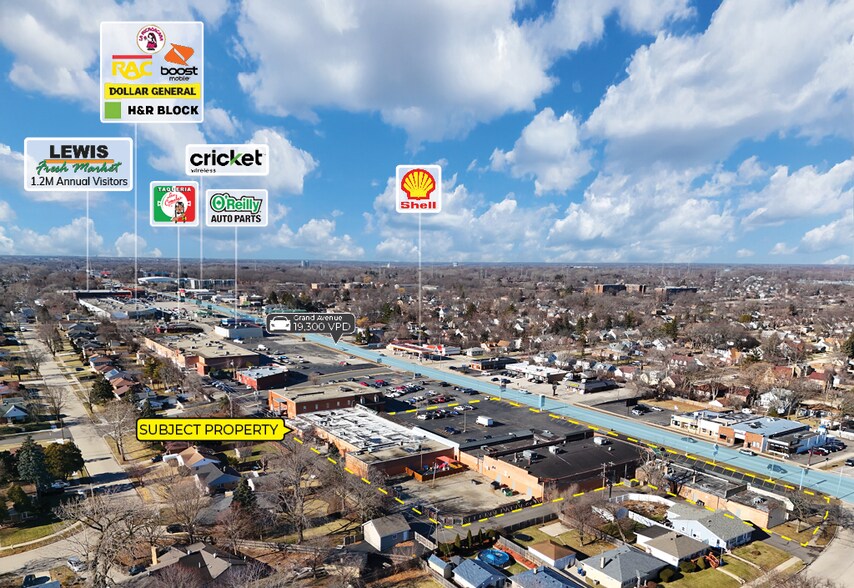 More Photos Of 2201-2303 Grand Ave, Waukegan General Retail For Sale