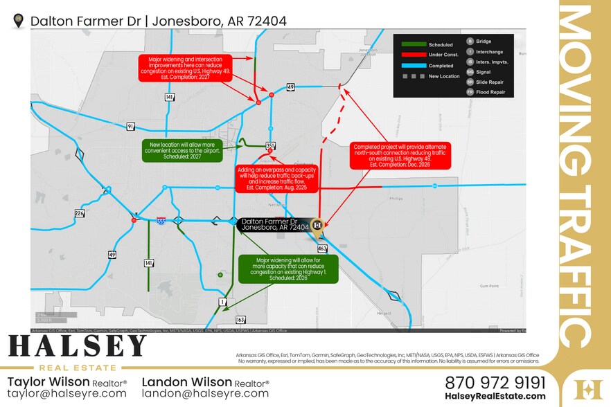 More Photos Of Dalton Farmer Dr, Jonesboro Land For Sale