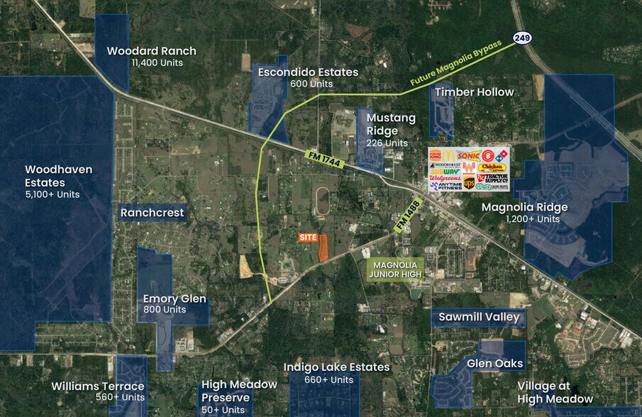 Primary Photo Of 19802 FM 1488 Rd, Magnolia Land For Sale