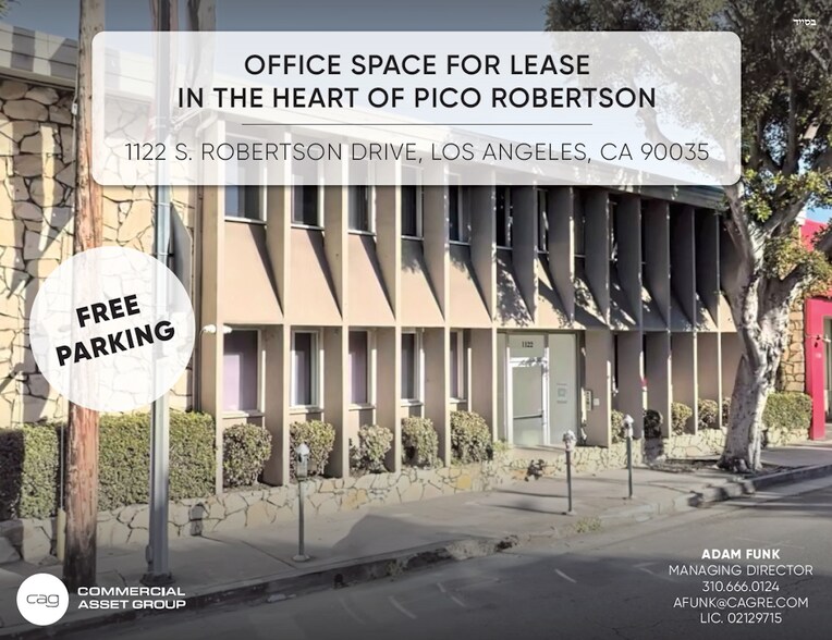 Primary Photo Of 1122 S Robertson, Los Angeles Office For Lease