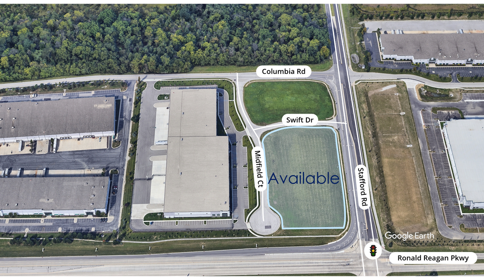 Primary Photo Of Ronald Reagan Pky, Plainfield Land For Lease