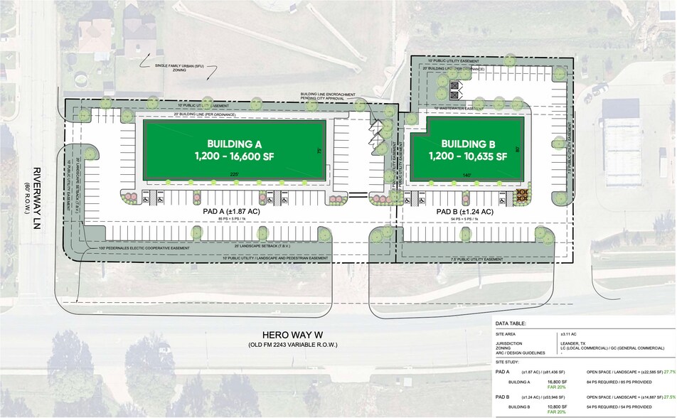 More Photos Of 12232 Hero Way, Leander General Retail For Lease