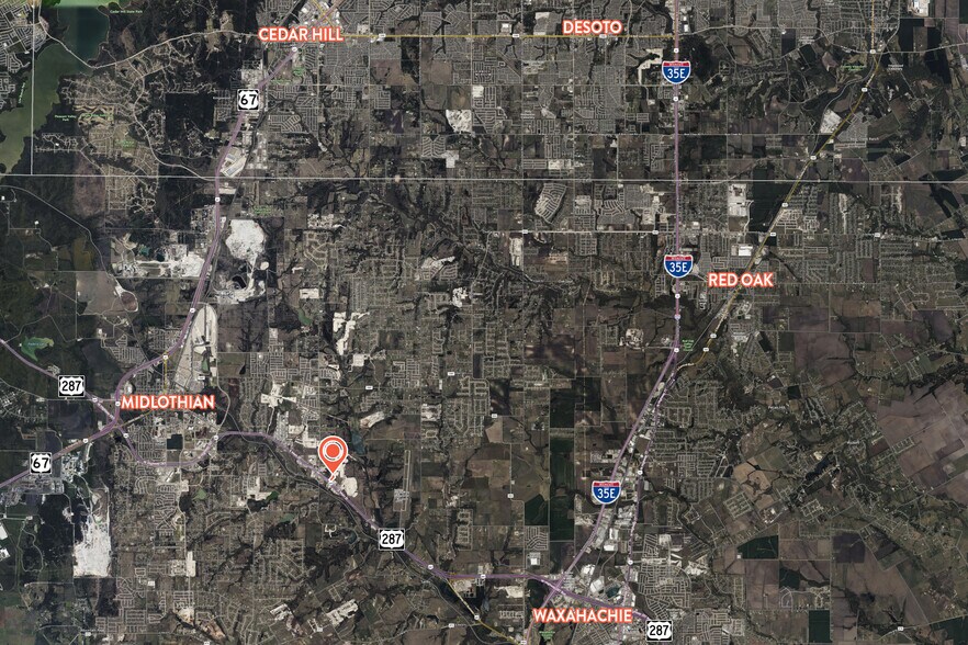 More Photos Of NEC US HWY 287 & FREEMAN LANE, Midlothian Land For Sale